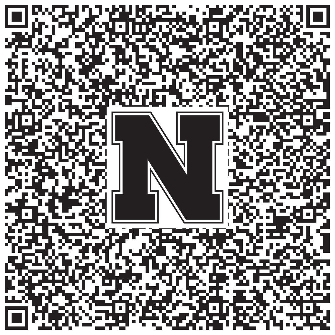 QR code linking to Heather Brink vcard