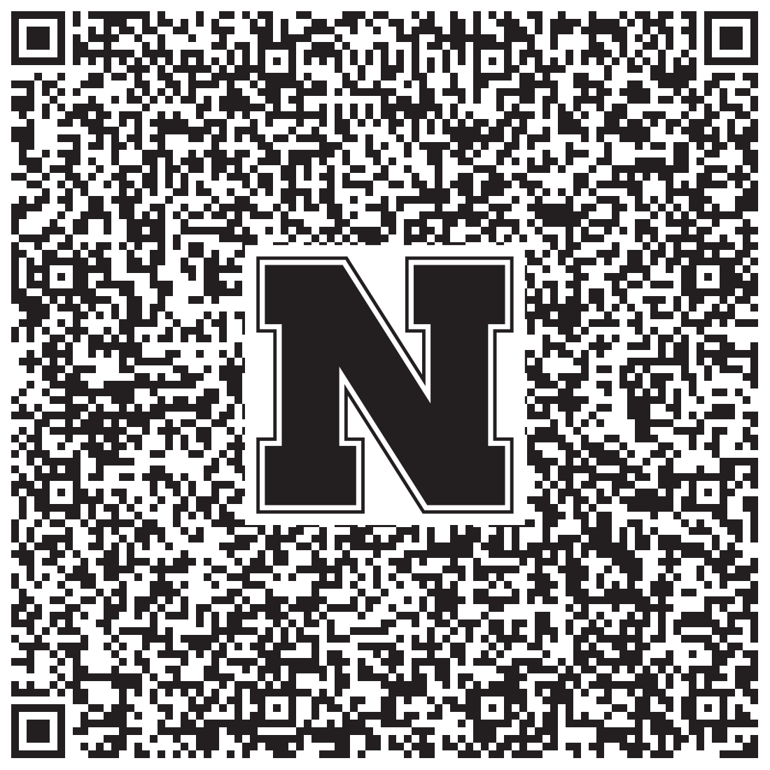 QR code linking to Hannah Burnside vcard