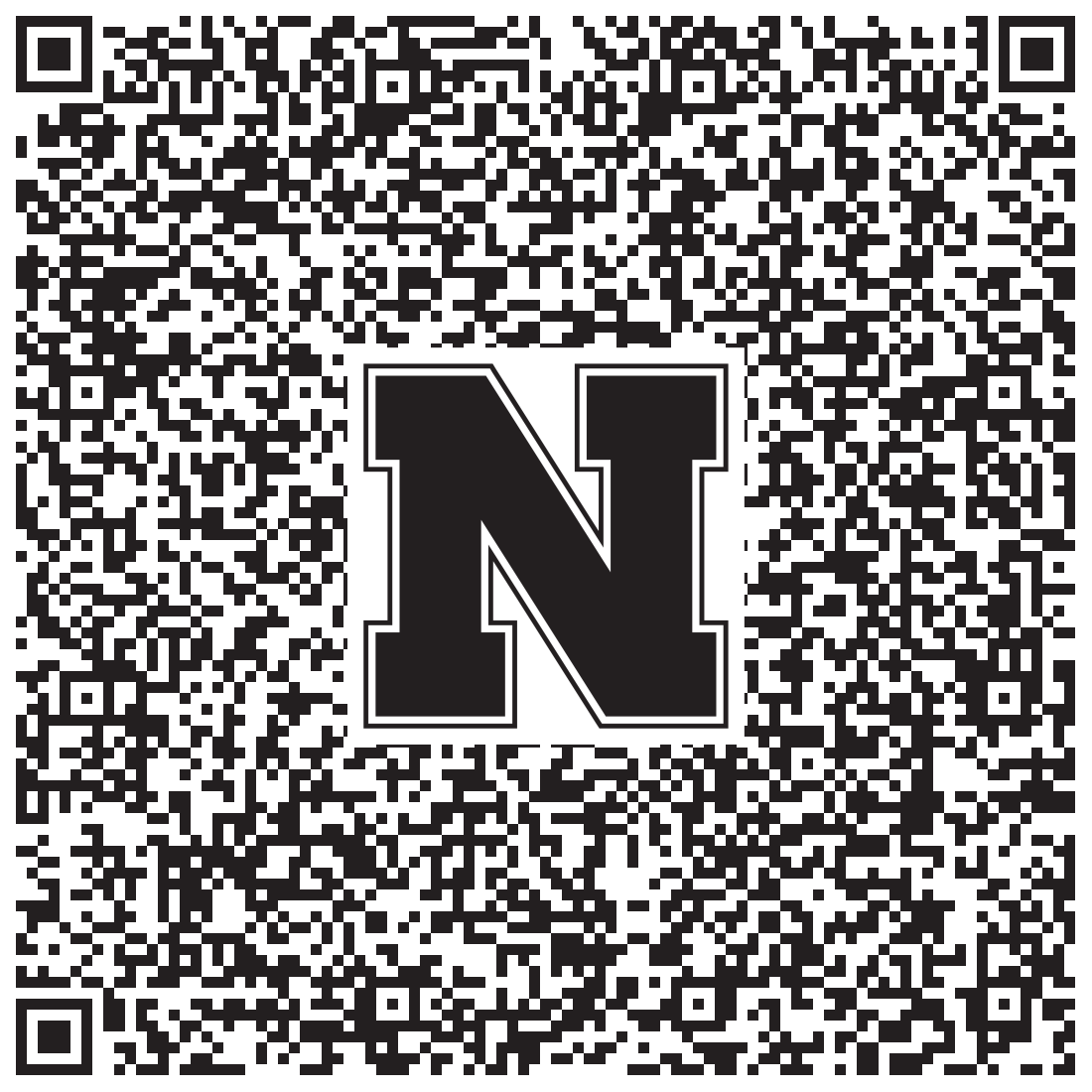 QR code linking to Halle Childers vcard