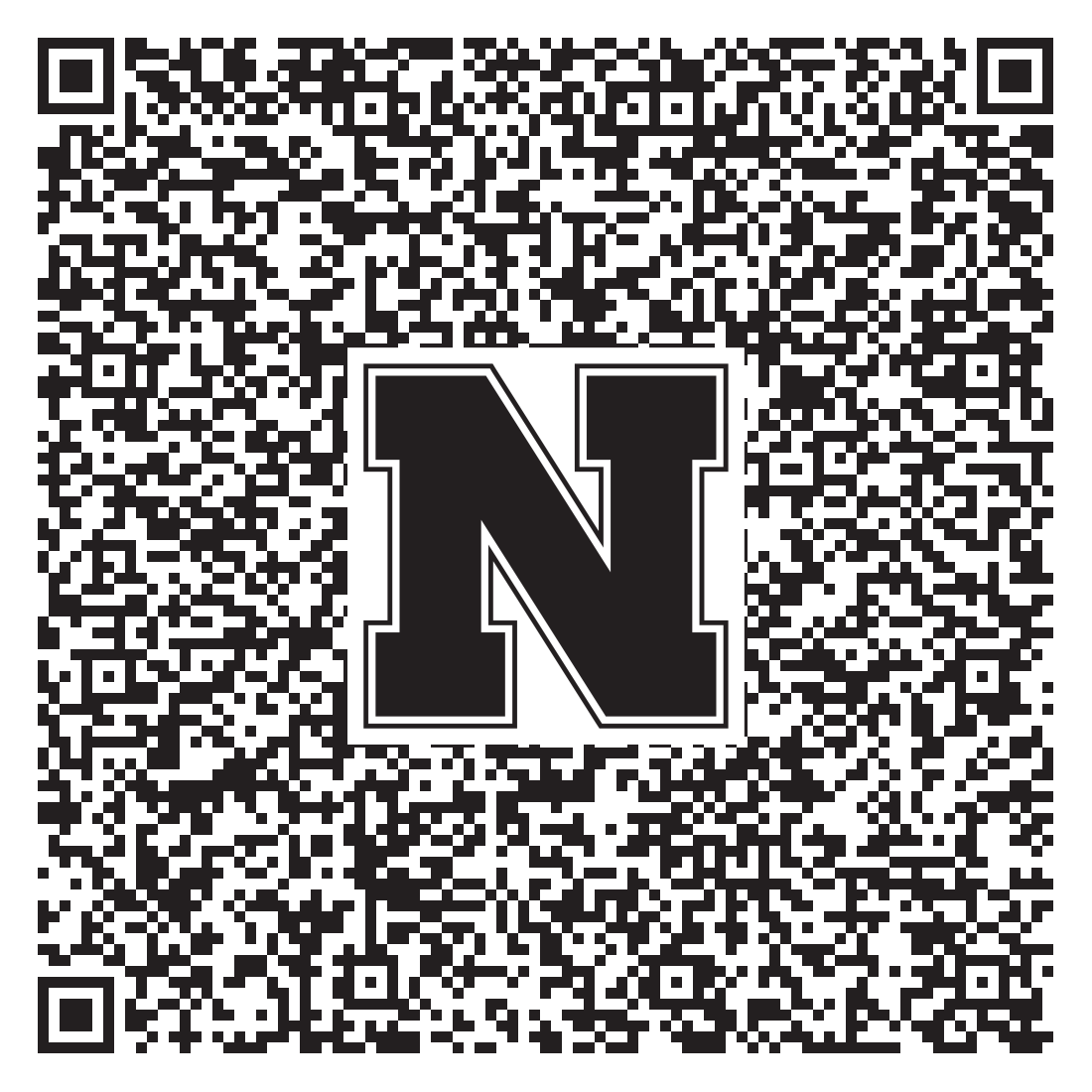 QR code linking to Heidi Christianson vcard