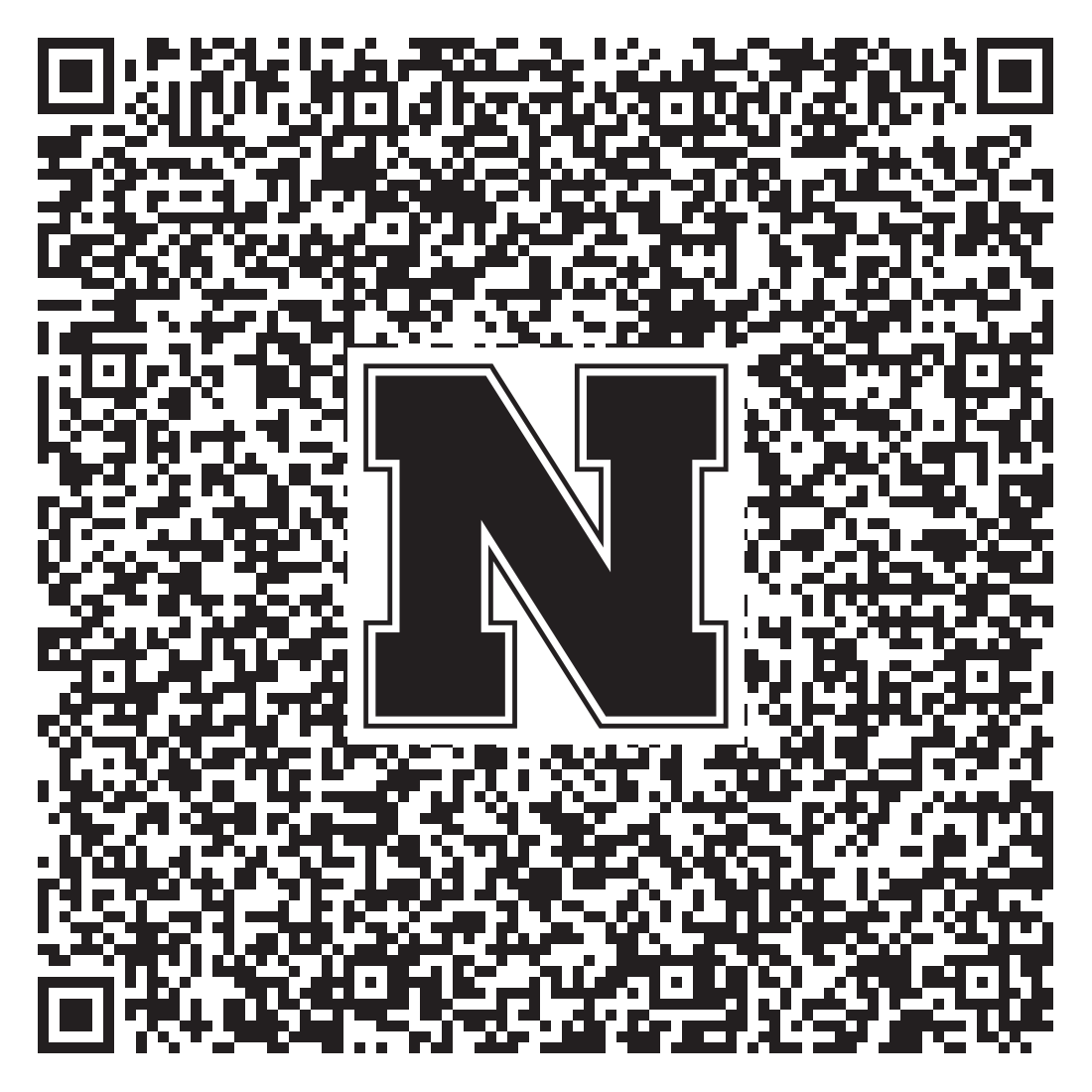 QR code linking to Henry Dickmeyer vcard