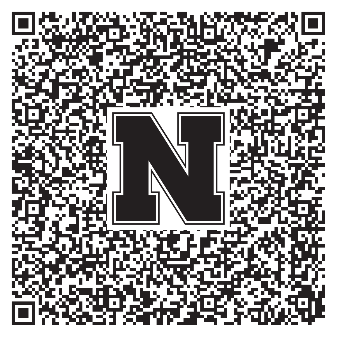 QR code linking to Heather Lange vcard