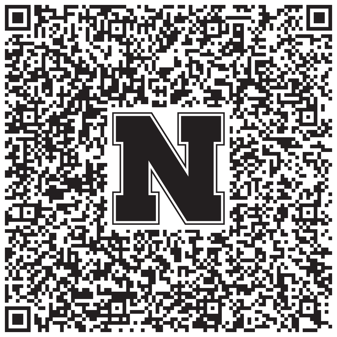 QR code linking to Hannah Lowe vcard