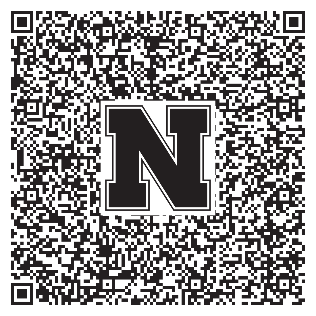 QR code linking to Hillary Morris vcard
