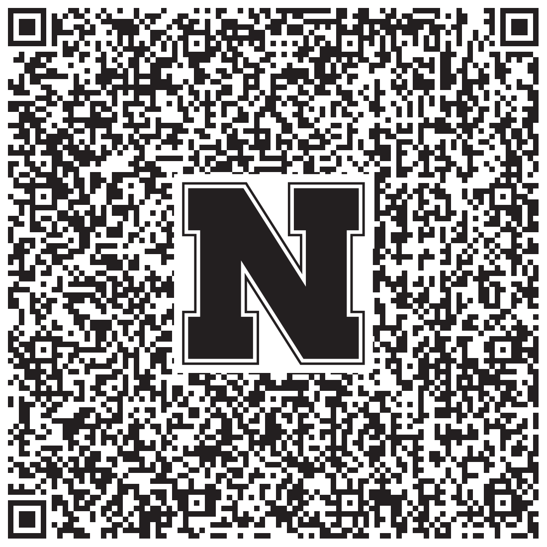 QR code linking to Hunter Vedder vcard