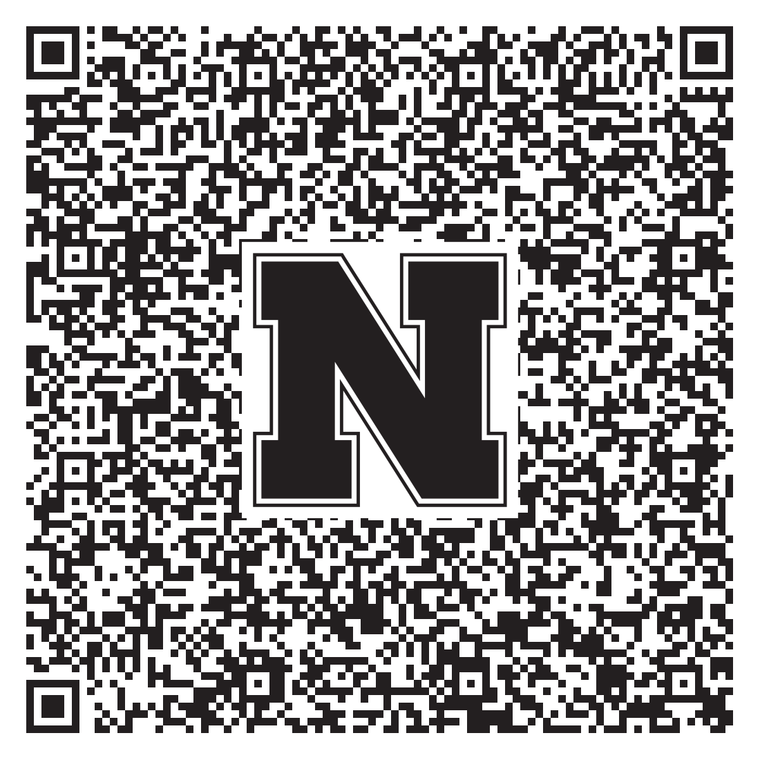 QR code linking to Isabelle Bolton vcard