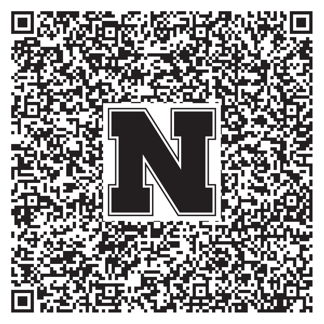 QR code linking to Isabel Crews vcard