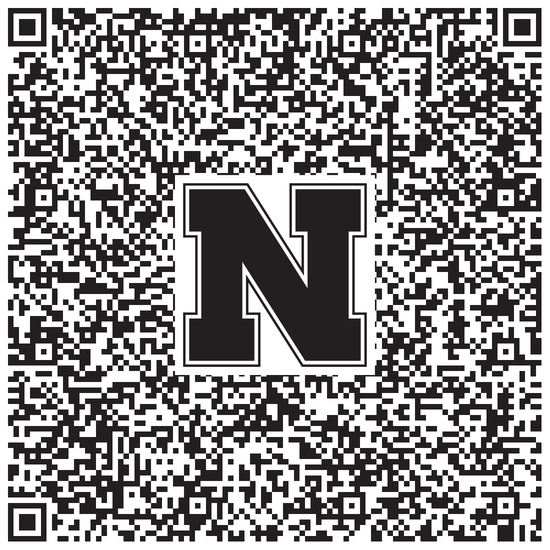 QR code linking to Isaac Hart vcard
