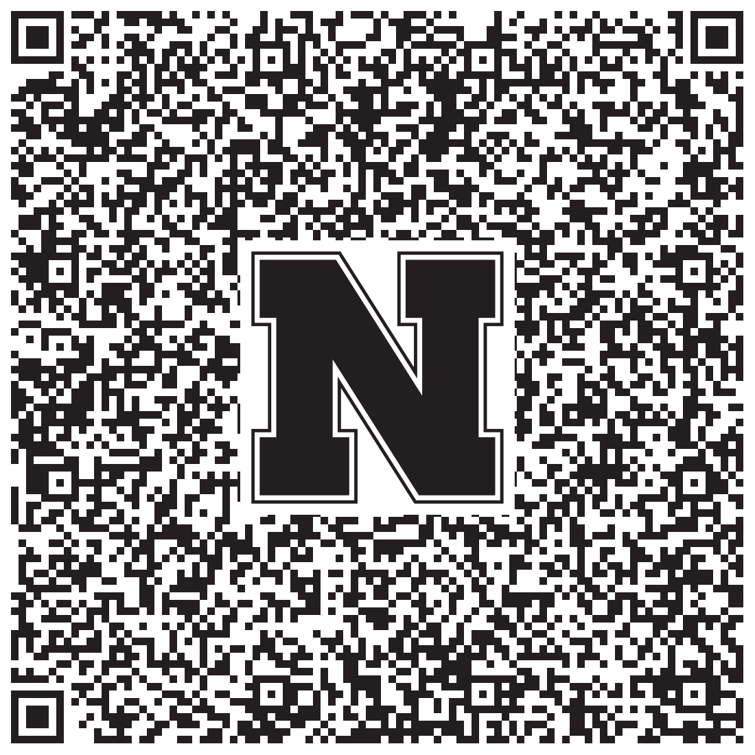 QR code linking to Izzy Pineda vcard