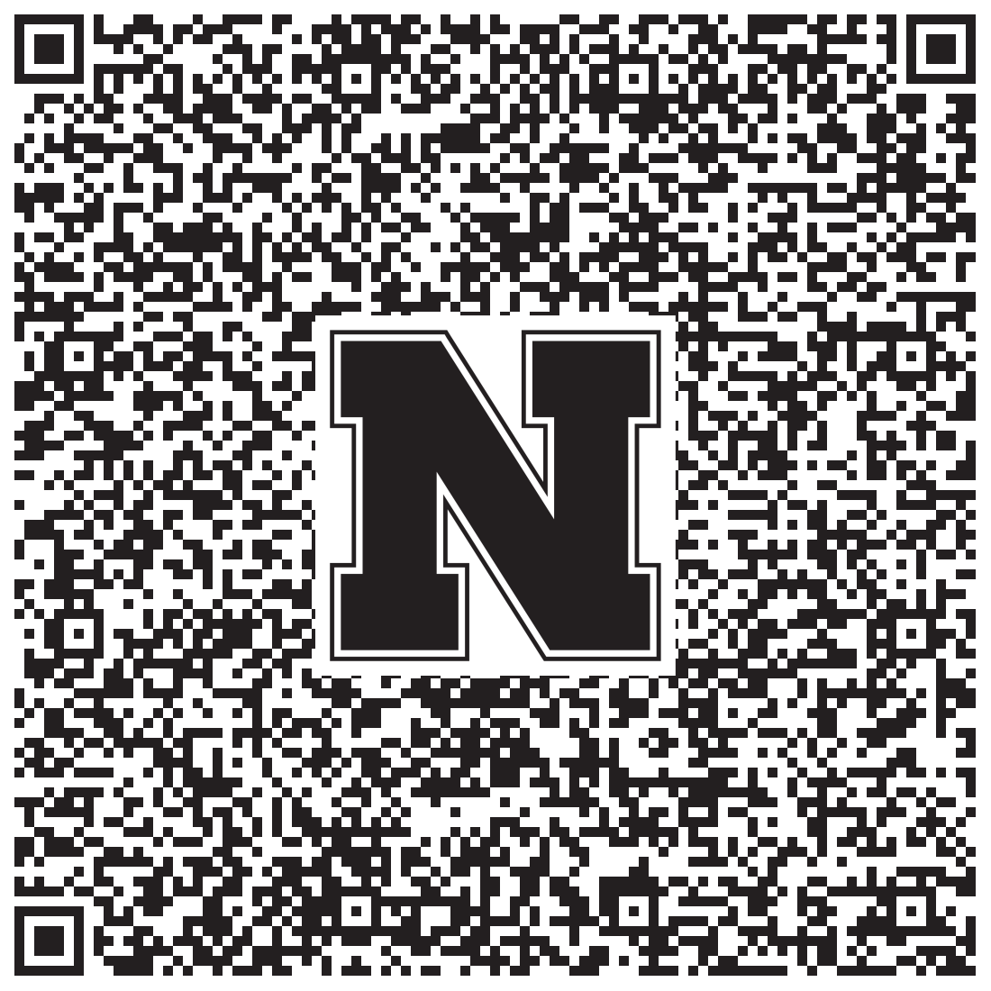 QR code linking to Isabella Sanner vcard