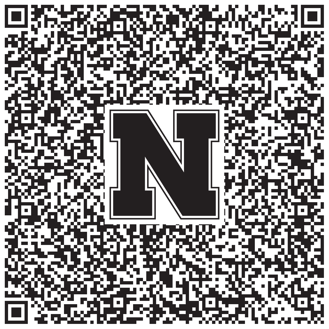 QR code linking to Johannes Barfield vcard
