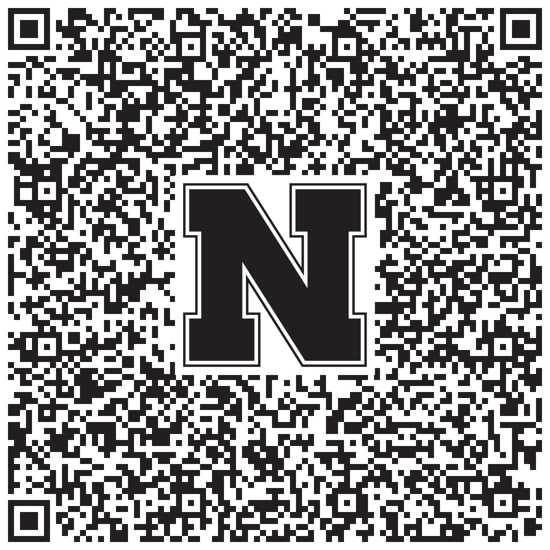 QR code linking to Jordon Brown vcard