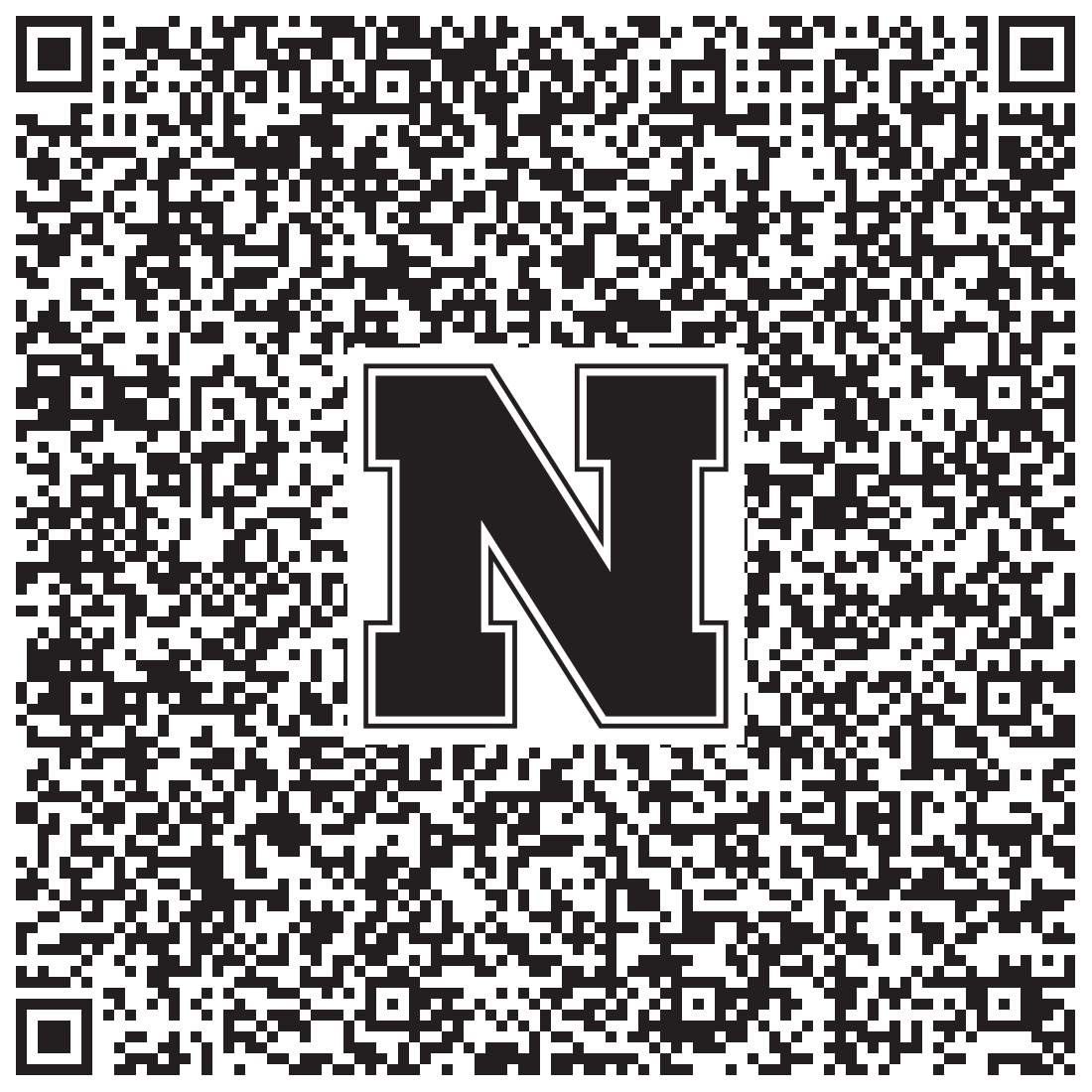 QR code linking to Jenna Beideck vcard