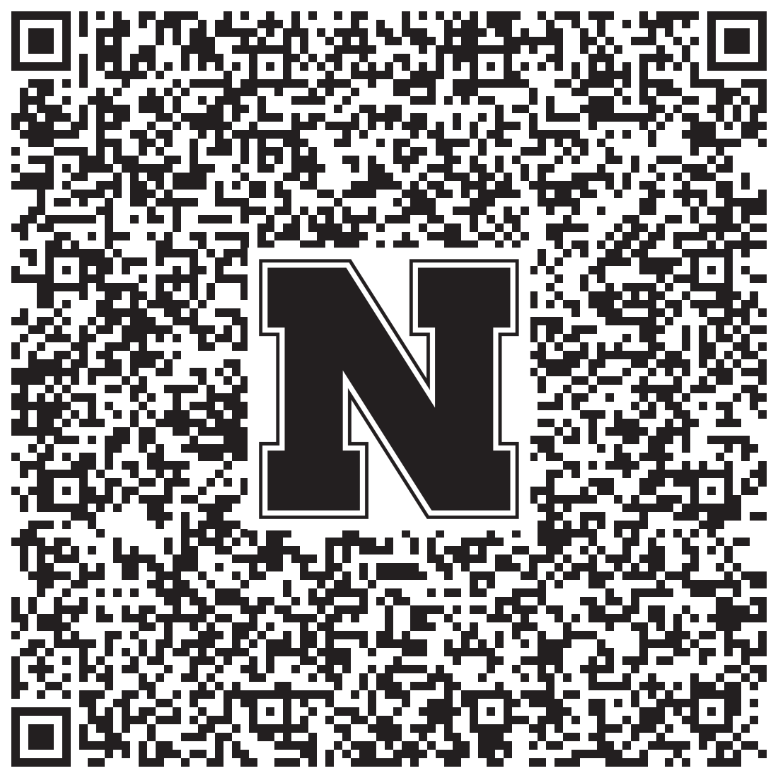 QR code linking to Jackson Luethje vcard