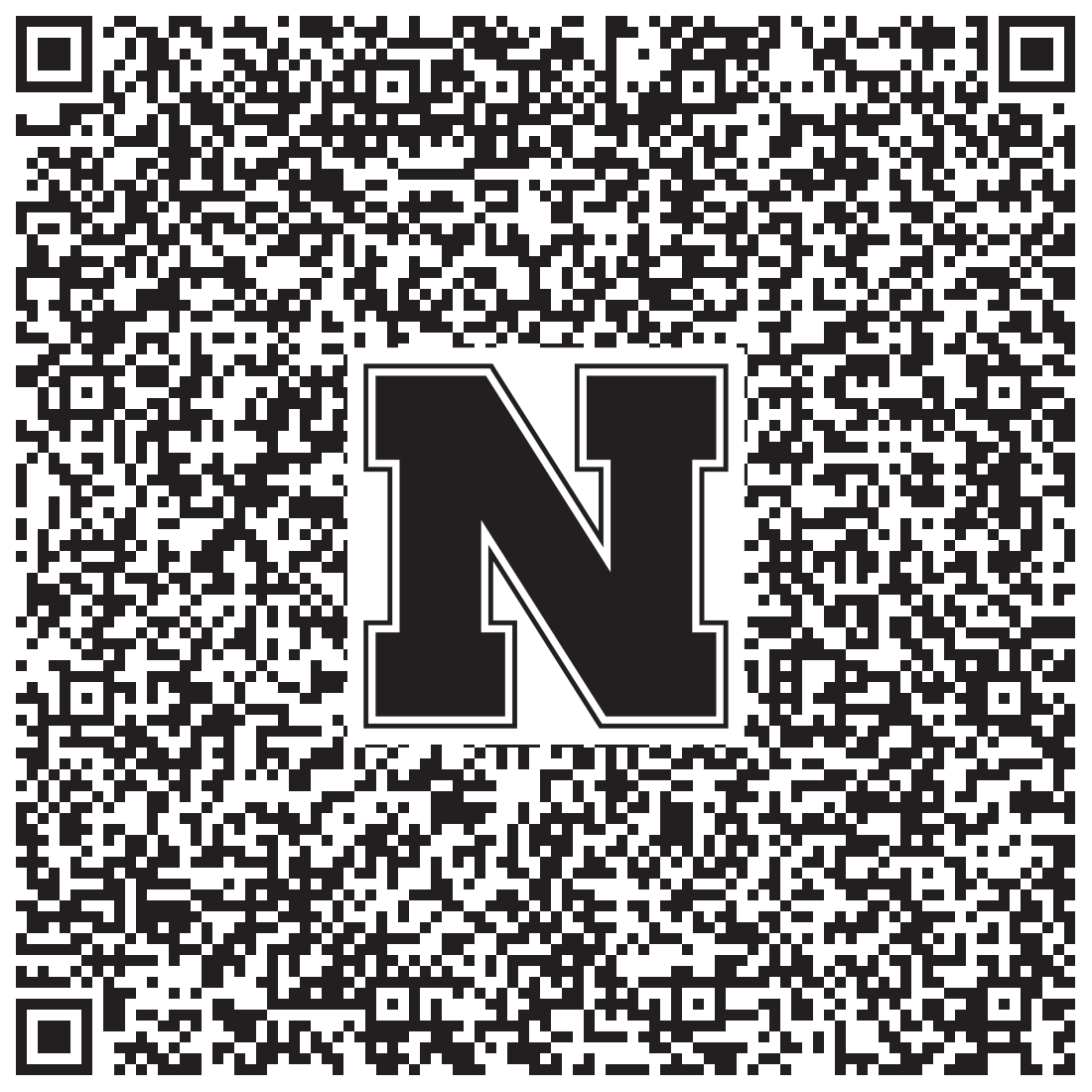 QR code linking to Jackie Ourada vcard