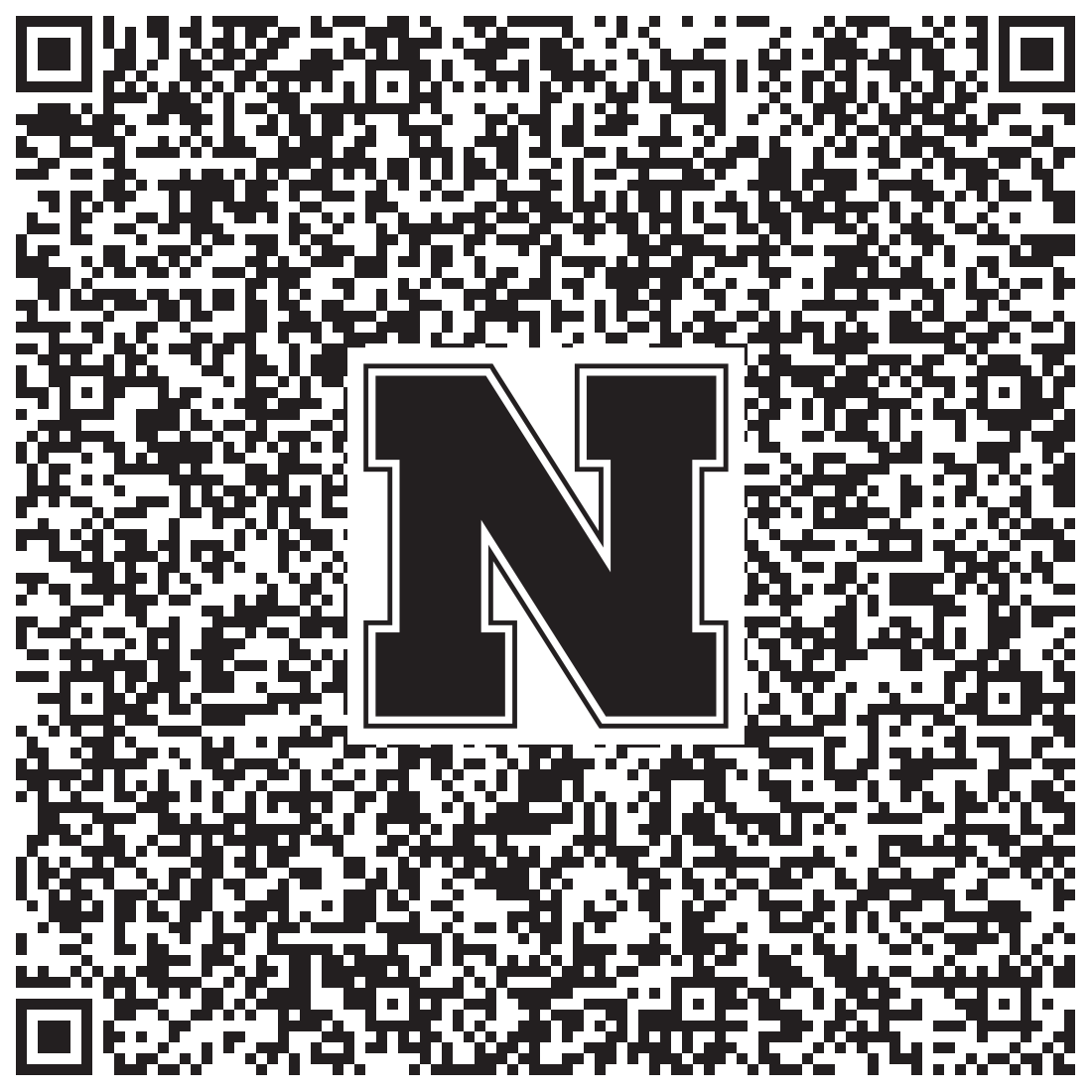 QR code linking to John Robinson vcard