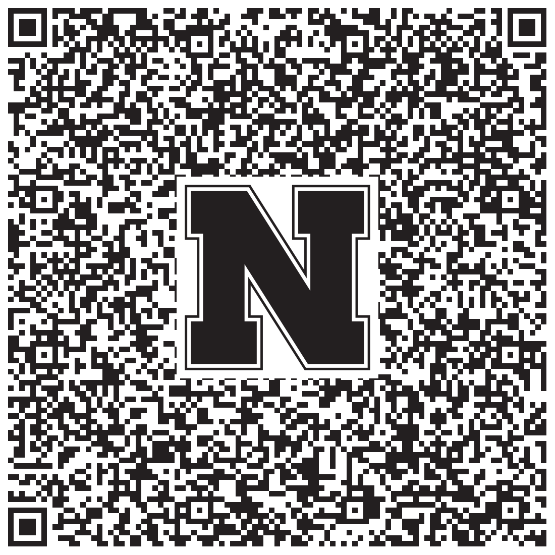 QR code linking to Justin St Clair vcard