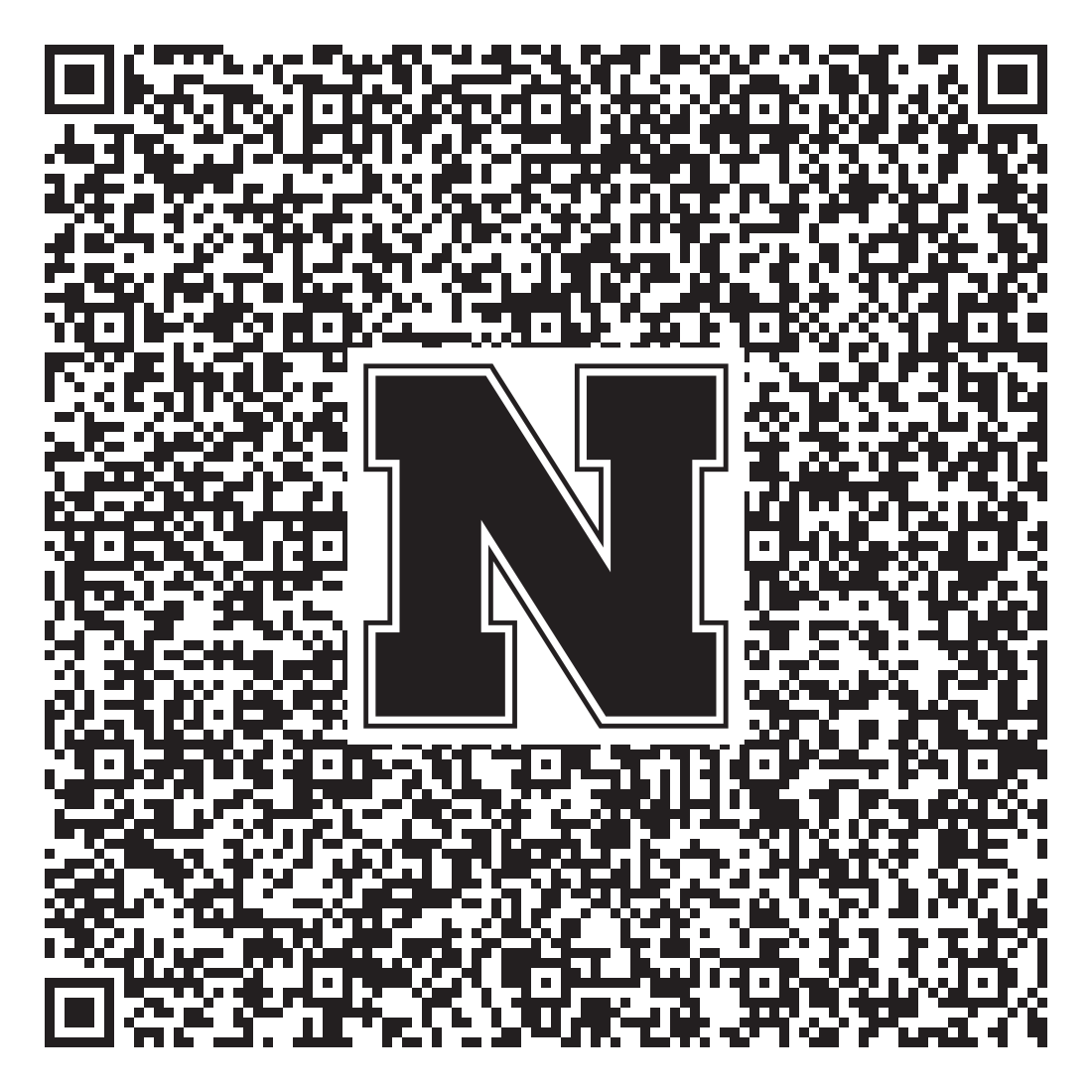 QR code linking to Katie Bieber vcard