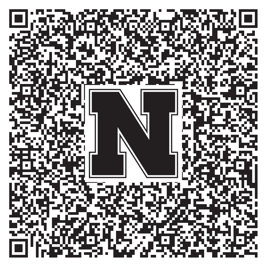 QR code linking to Katie Becher vcard