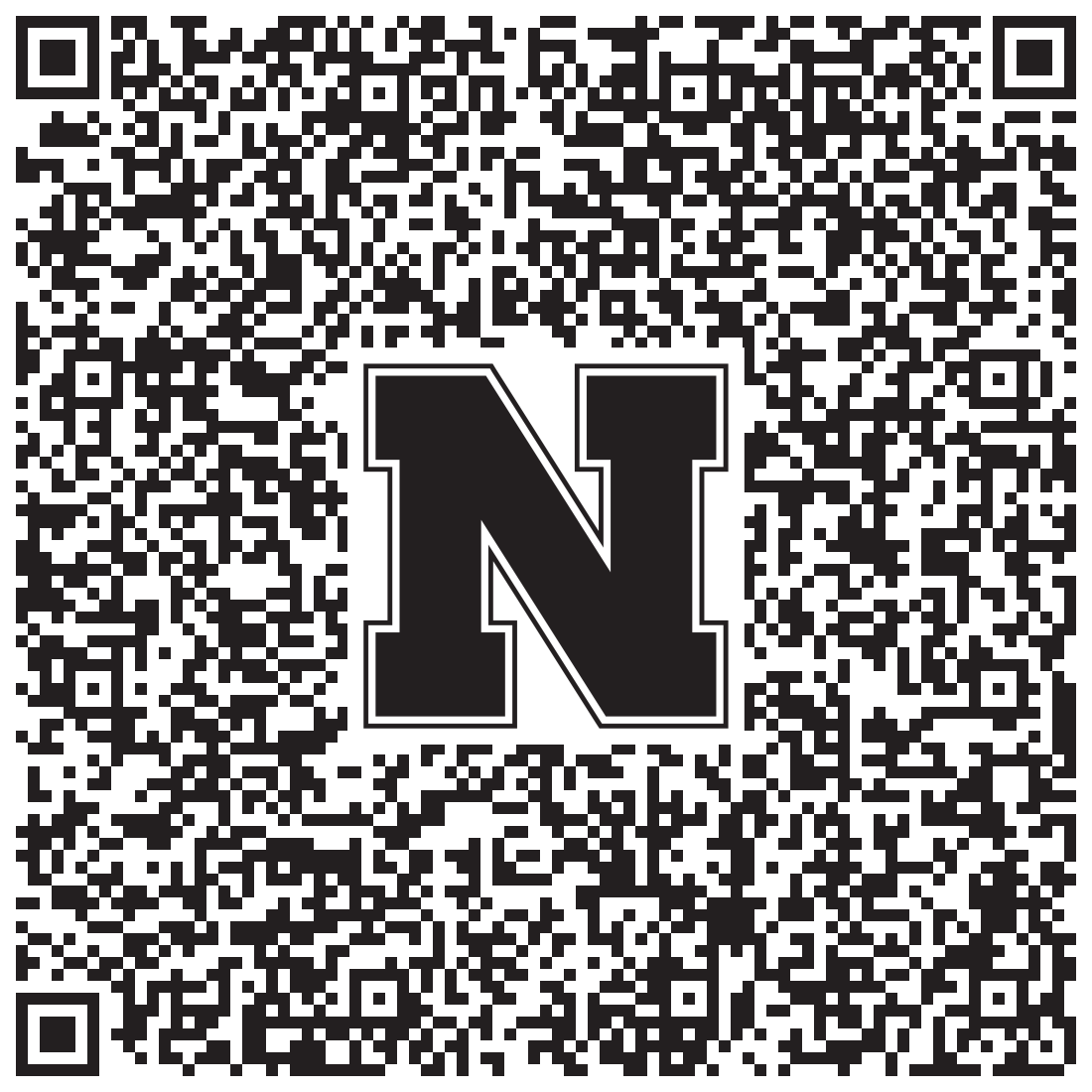 QR code linking to Kole Black vcard