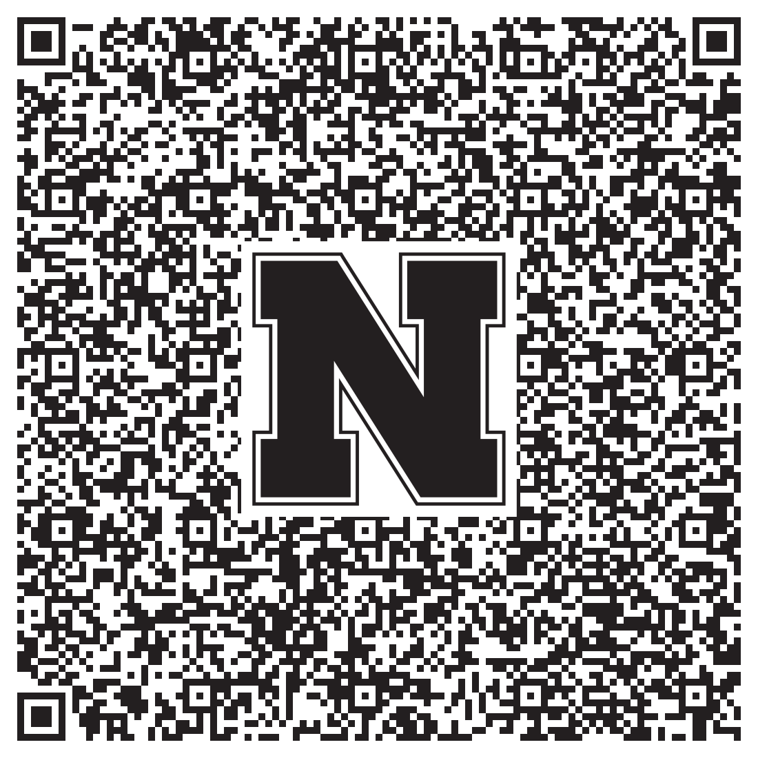 QR code linking to Kristin Dickinson vcard