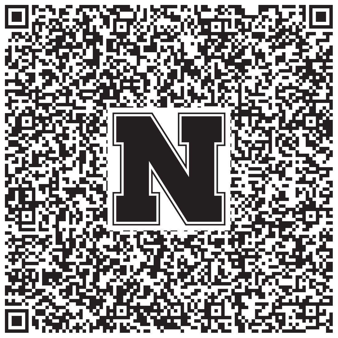 QR code linking to Katherine Frels vcard