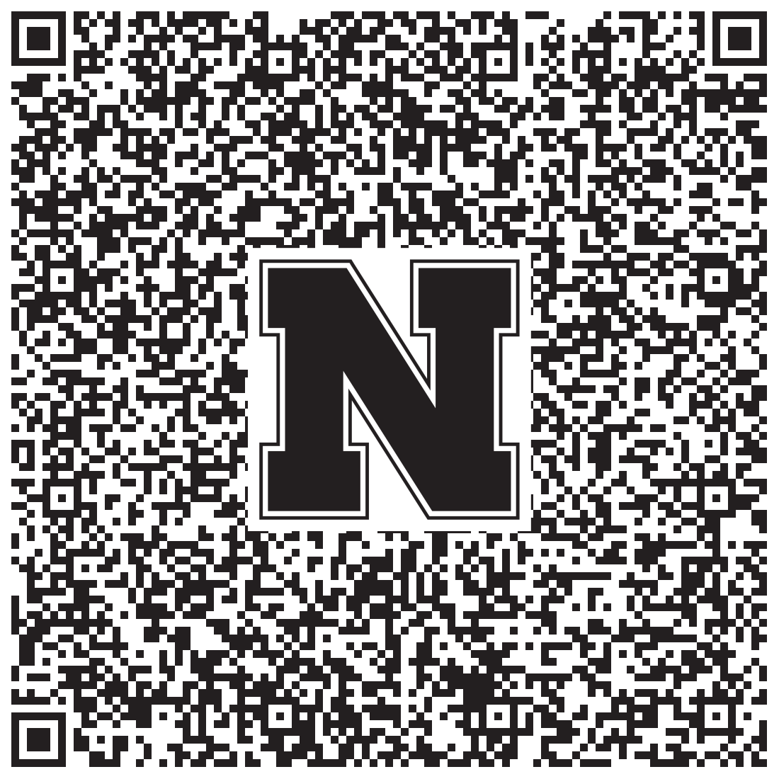 QR code linking to Kristy Hansen vcard