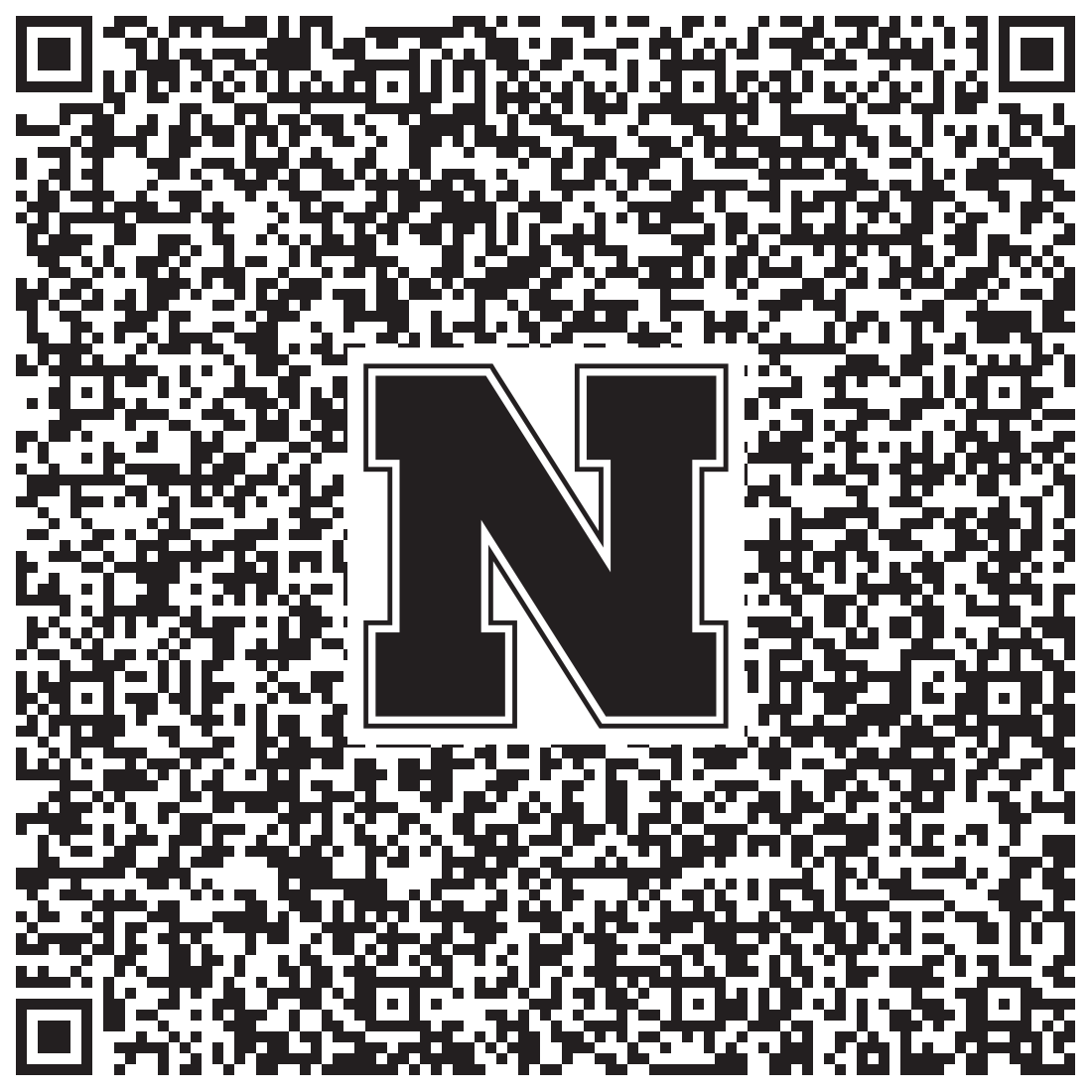 QR code linking to Kristine Hart vcard