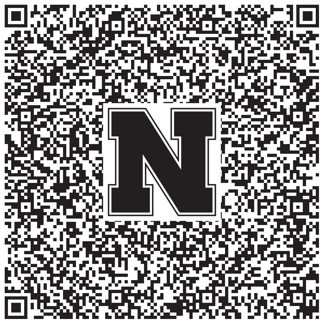 QR code linking to Kirk Hartman vcard