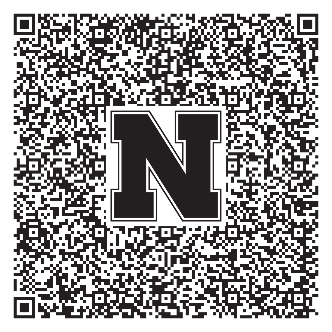 QR code linking to Kirsten Hepburn vcard