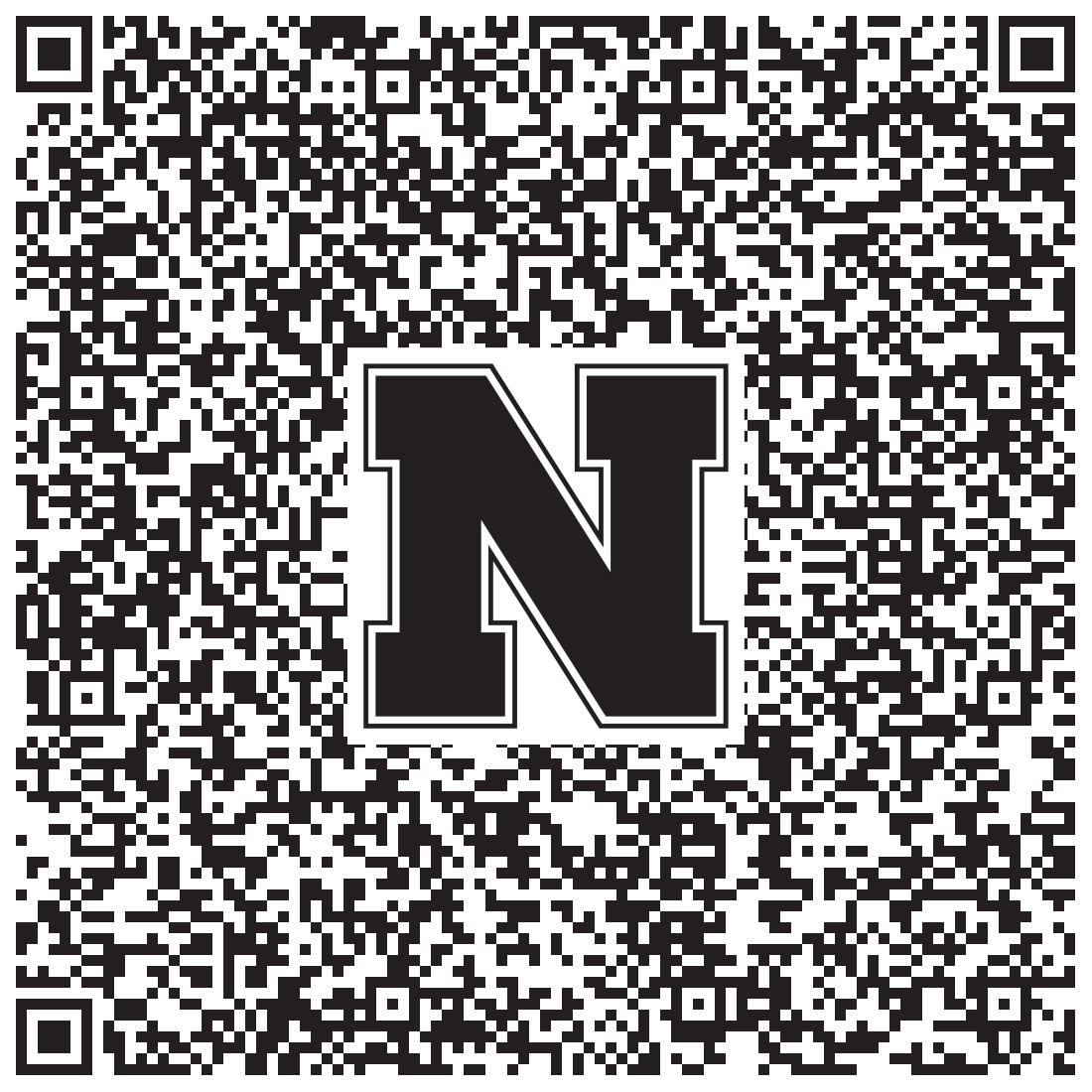 QR code linking to Katharine Hogan vcard