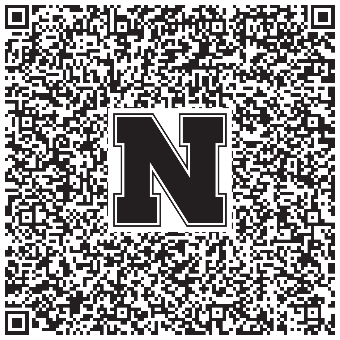 QR code linking to Katie Hunke vcard