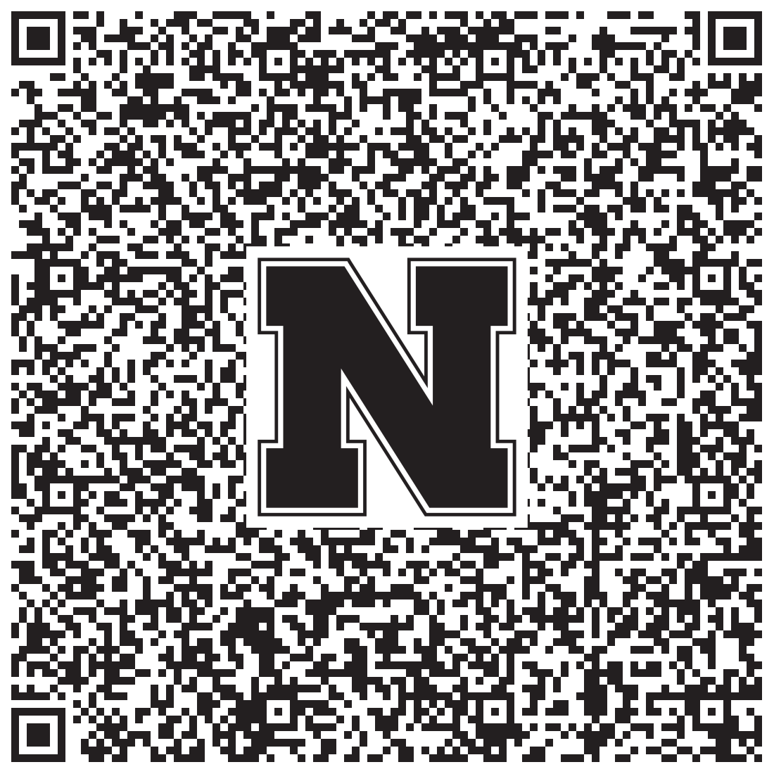 QR code linking to Kirsten Stuart vcard