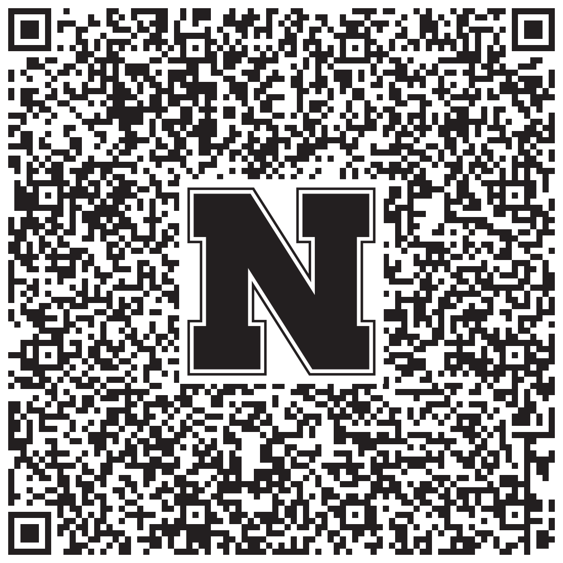 QR code linking to Larry Ahrens vcard