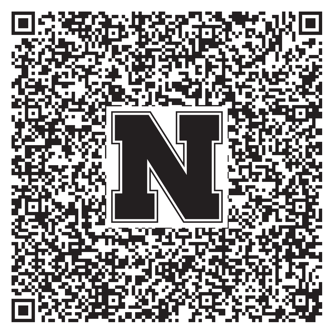 QR code linking to Lillie Albers vcard