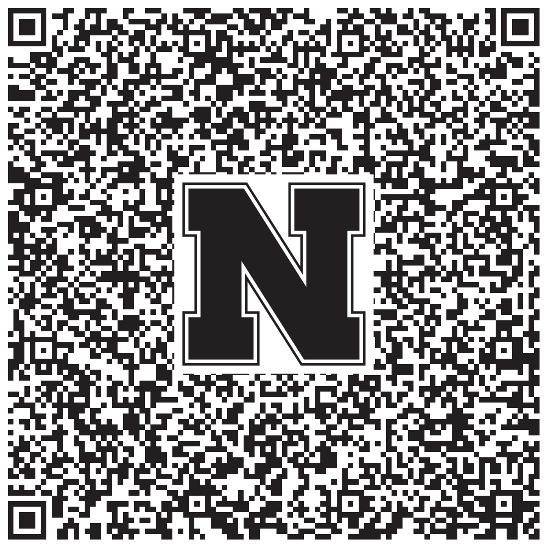 QR code linking to Lawrence Aula vcard