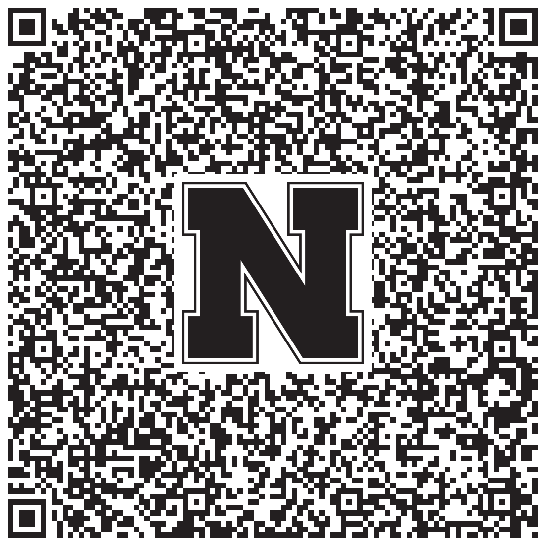 QR code linking to Luke Blomenberg vcard