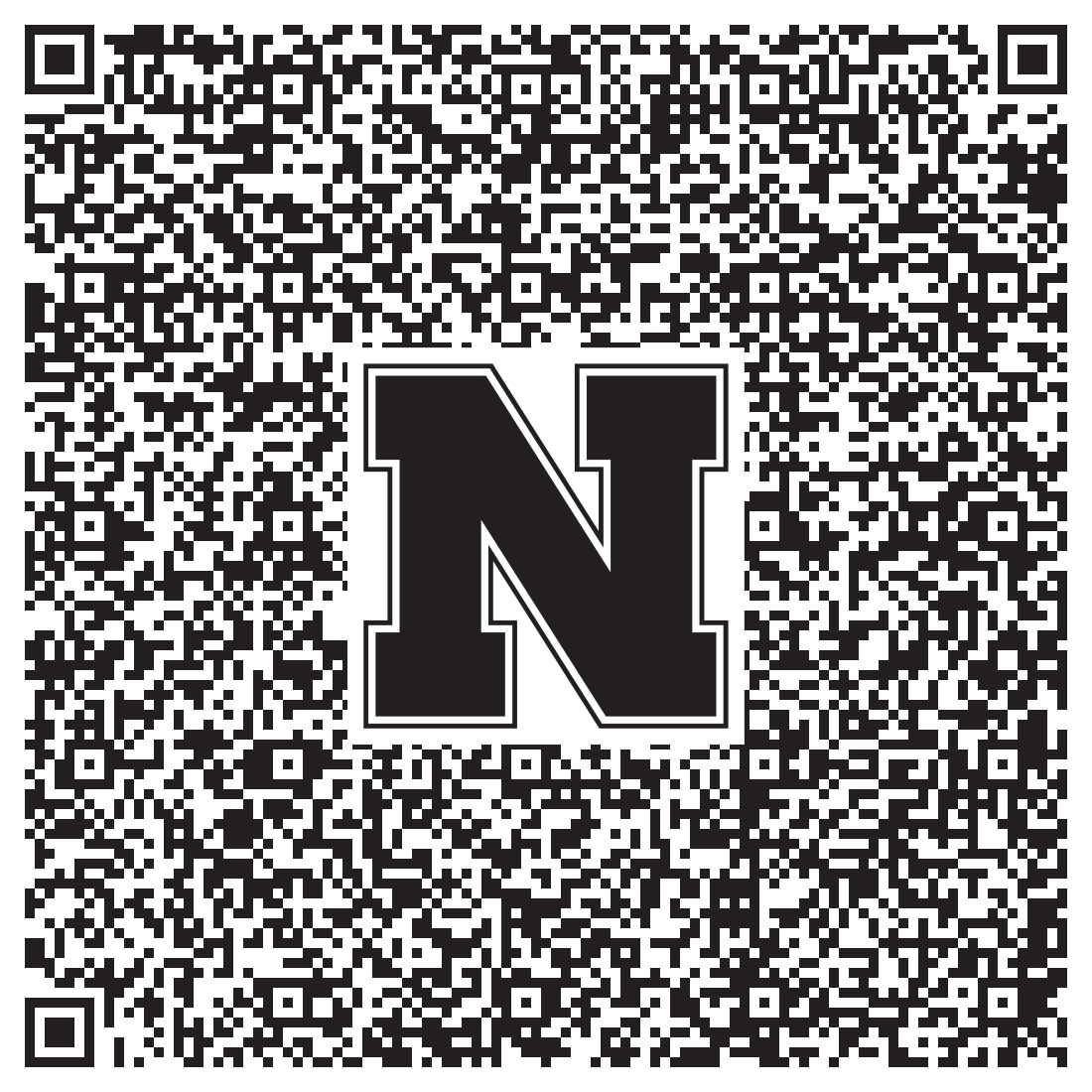 QR code linking to Logan Blue vcard