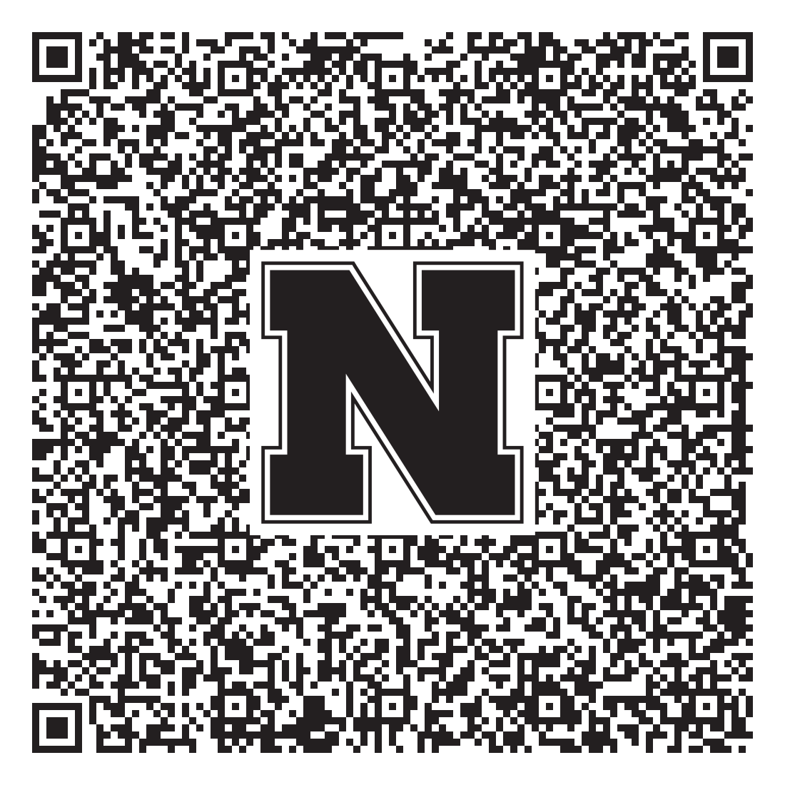 QR code linking to Landon Borges vcard
