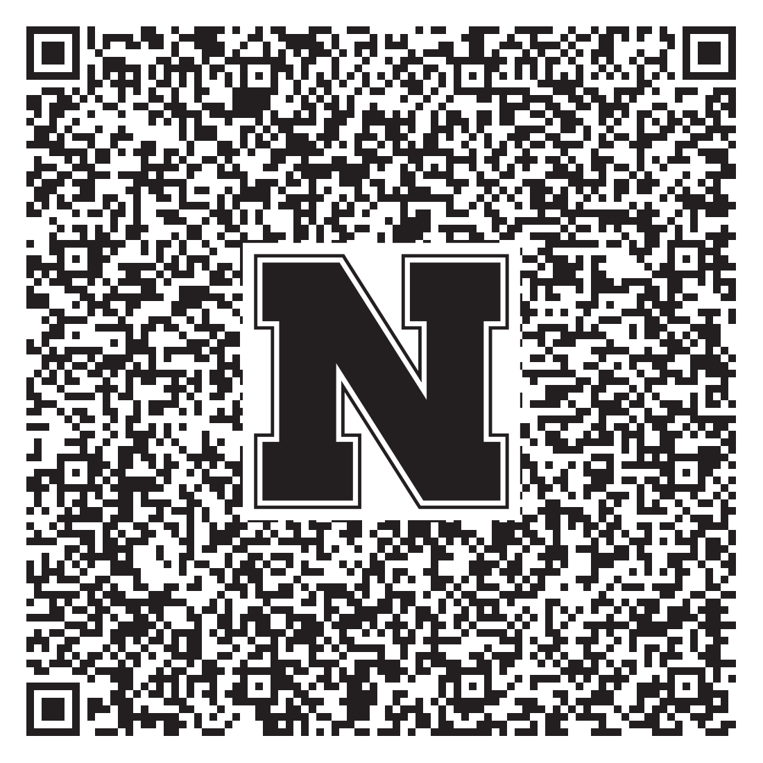 QR code linking to Luther Busching vcard