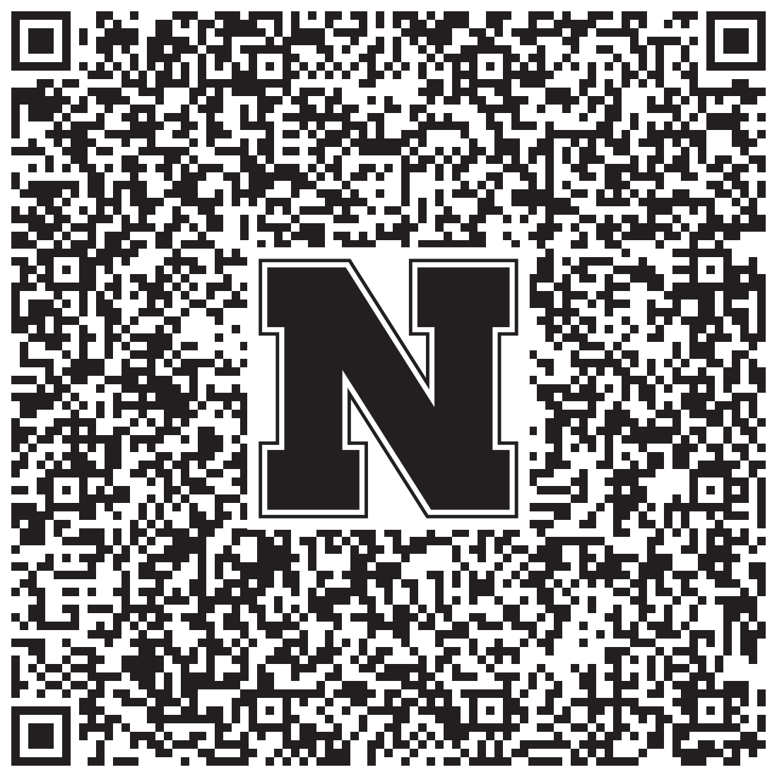 QR code linking to Lorna Dawes vcard