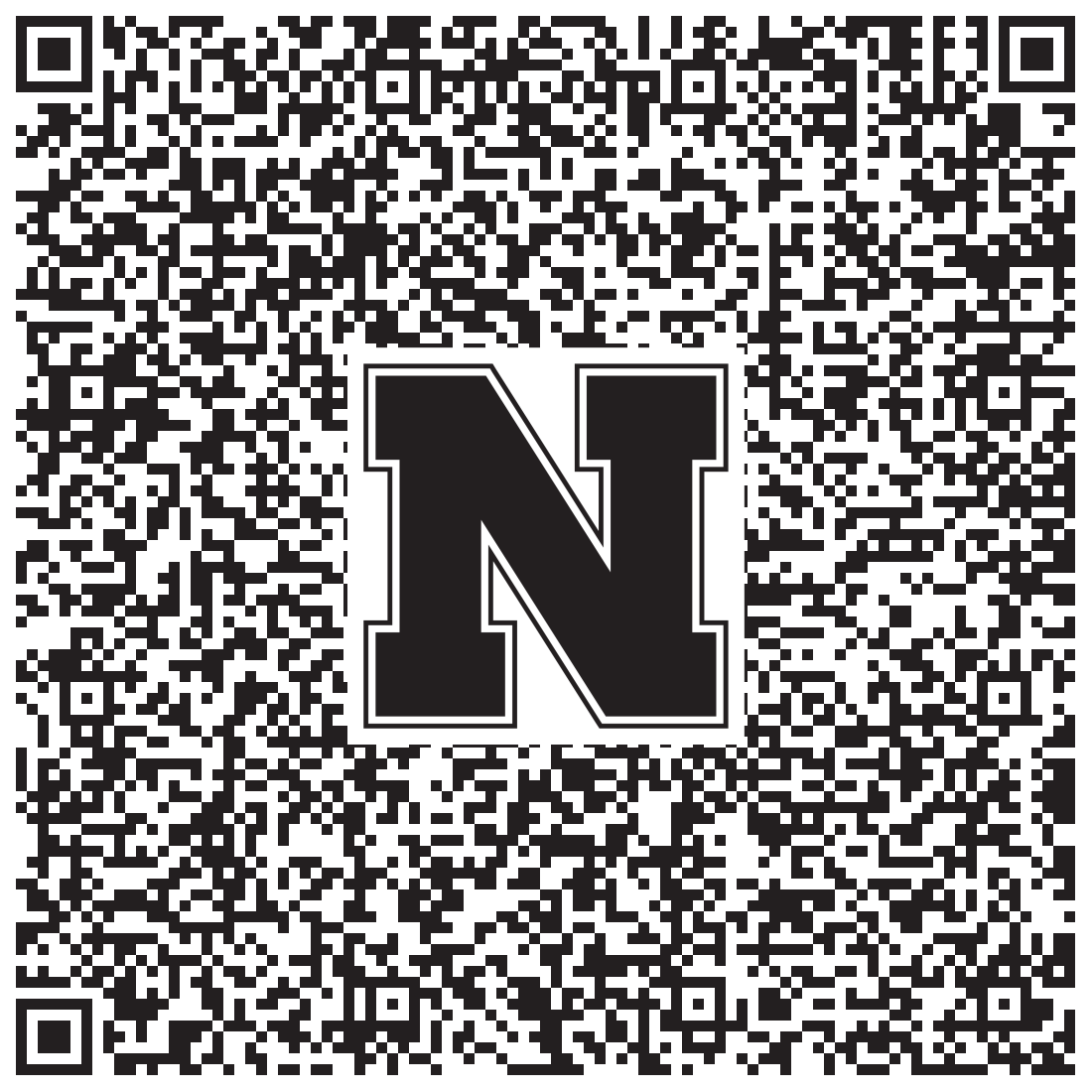 QR code linking to Liz Eroshenko vcard