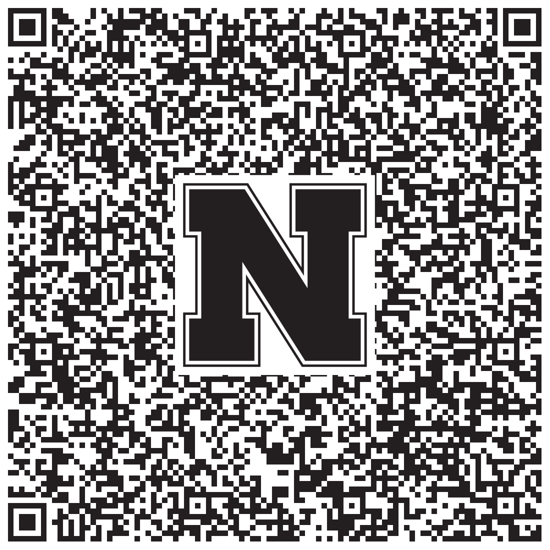 QR code linking to Lupe Green vcard