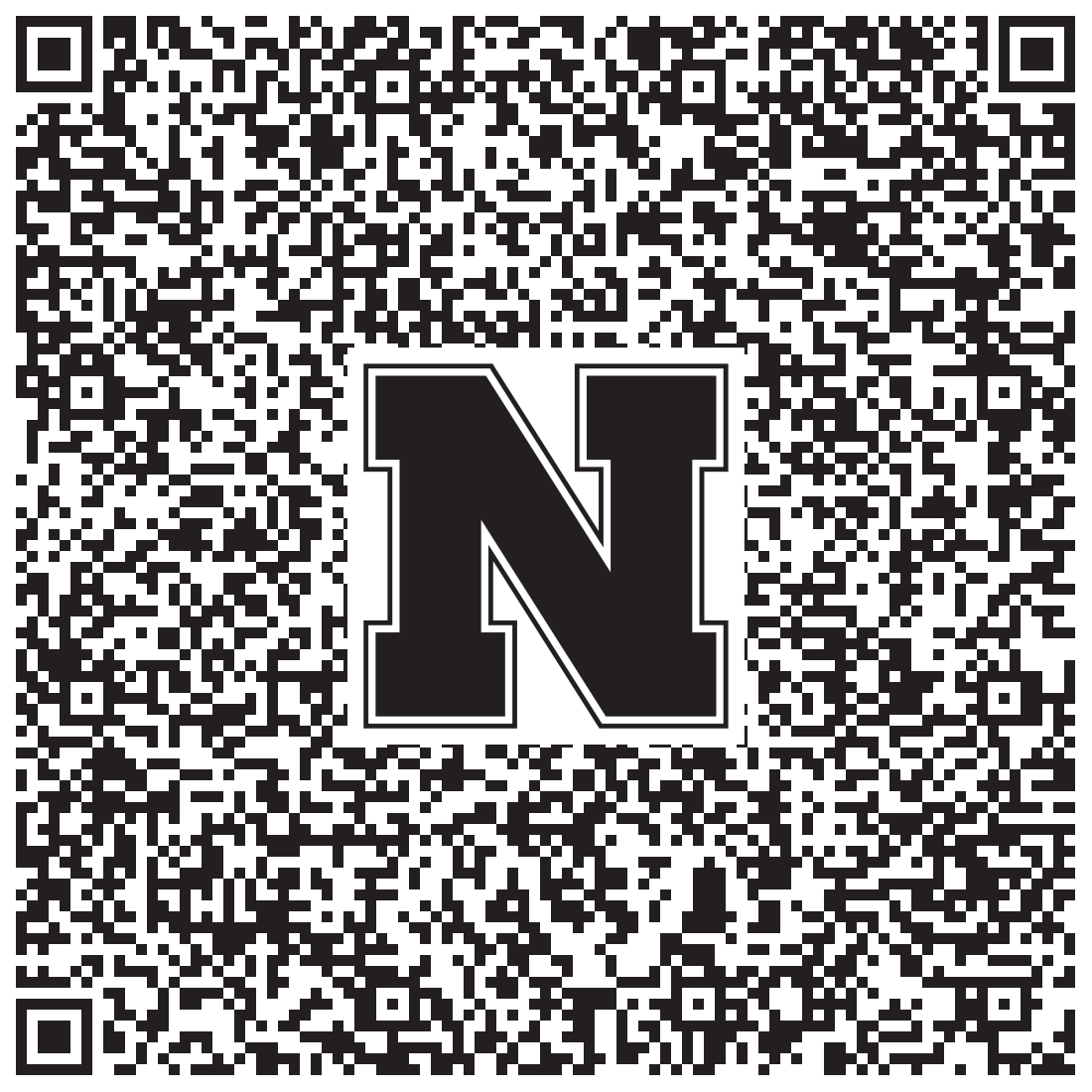QR code linking to Landon Hegwood vcard