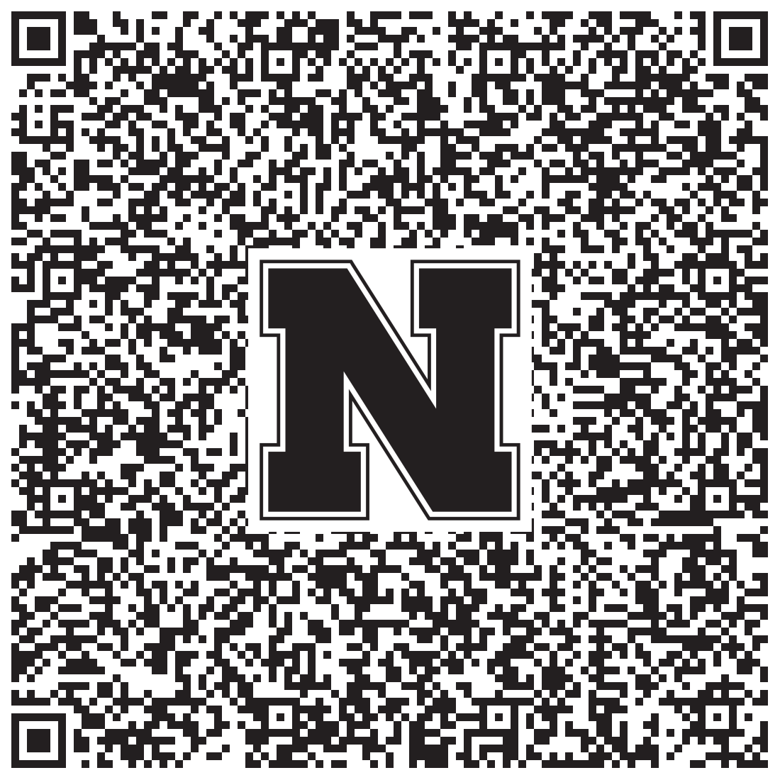 QR code linking to Logan Holgorsen vcard