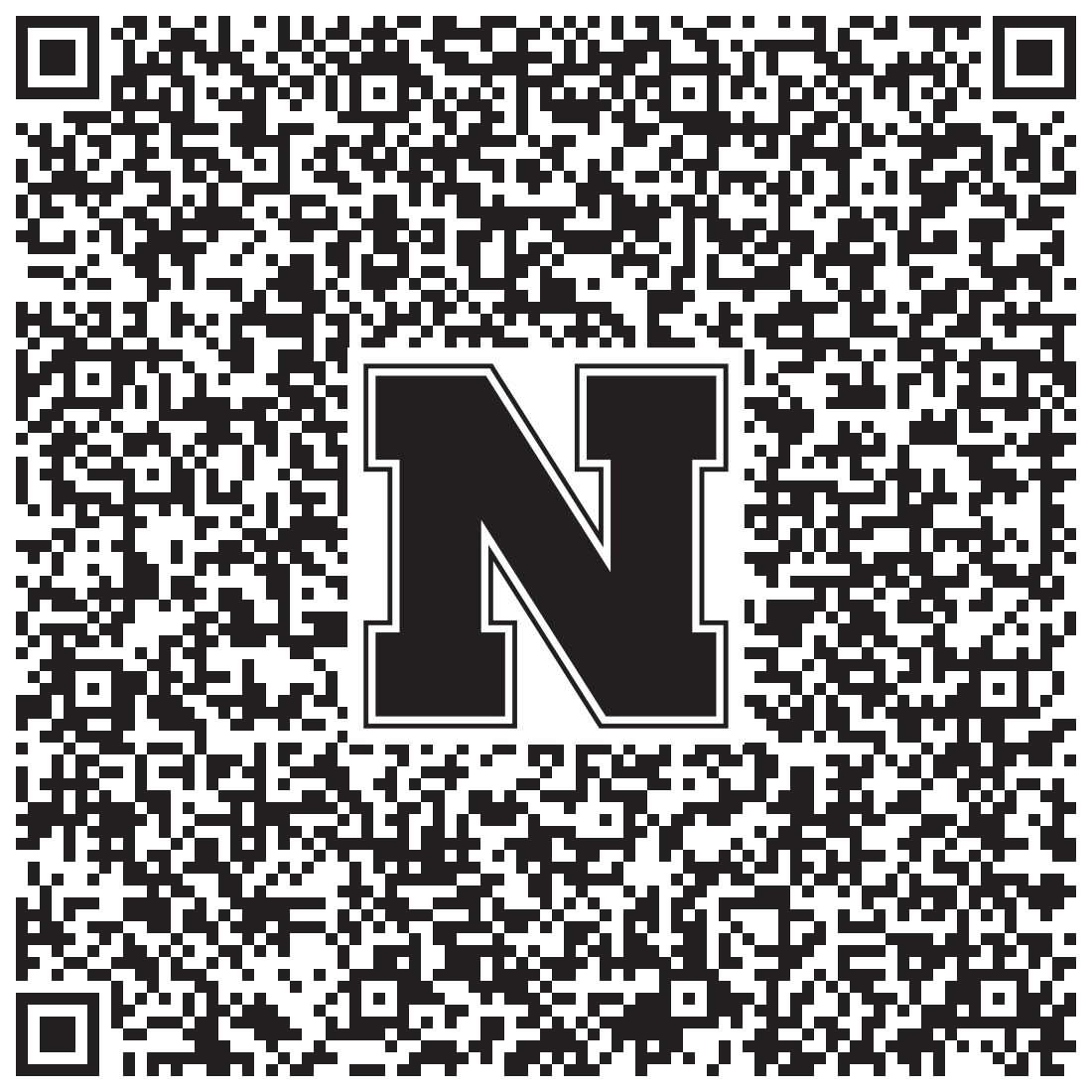 QR code linking to Lance Lucas vcard