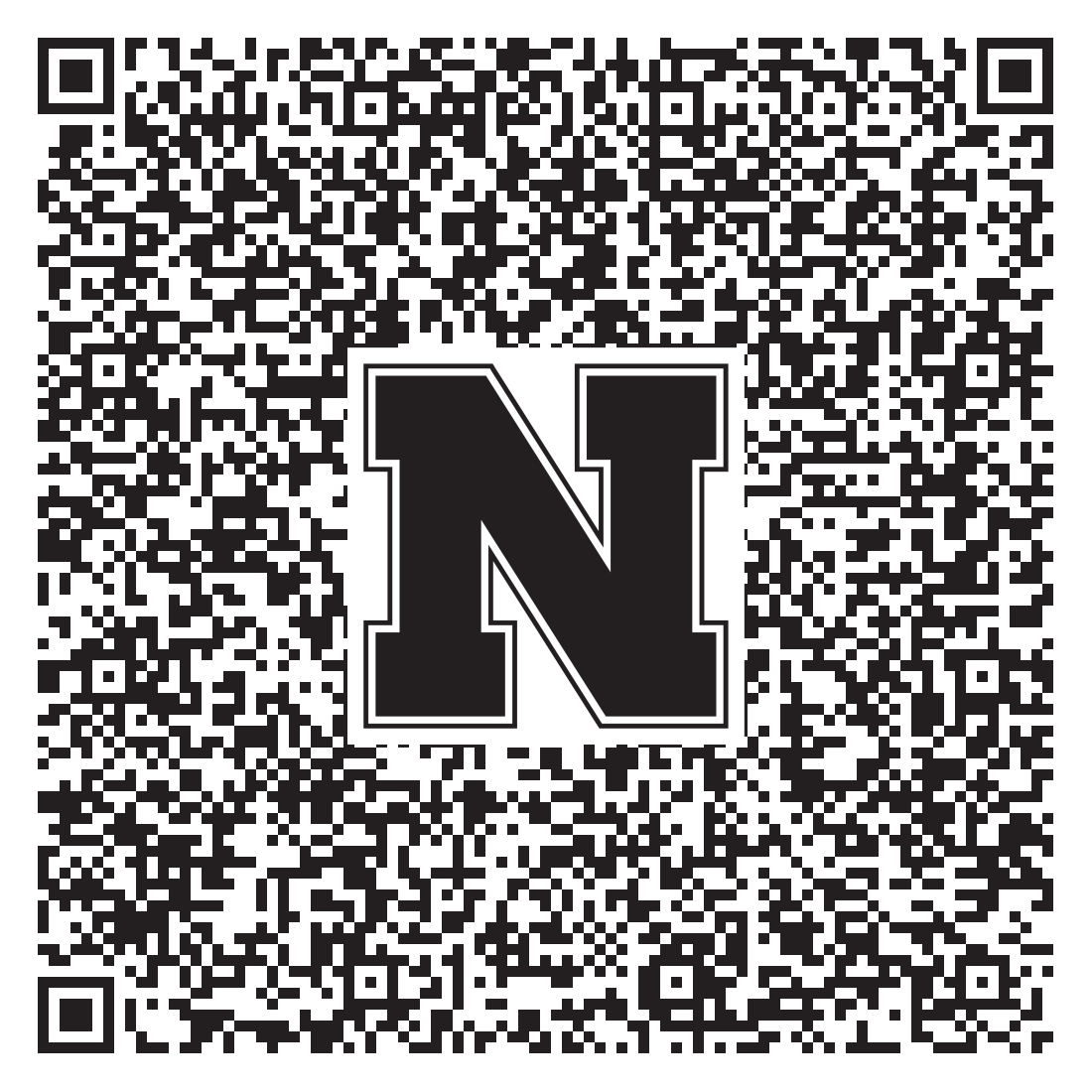 QR code linking to Lin Luo vcard