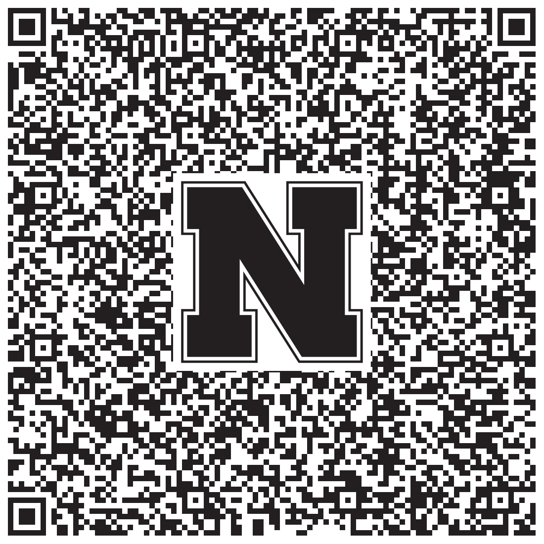 QR code linking to Lucy Mason vcard