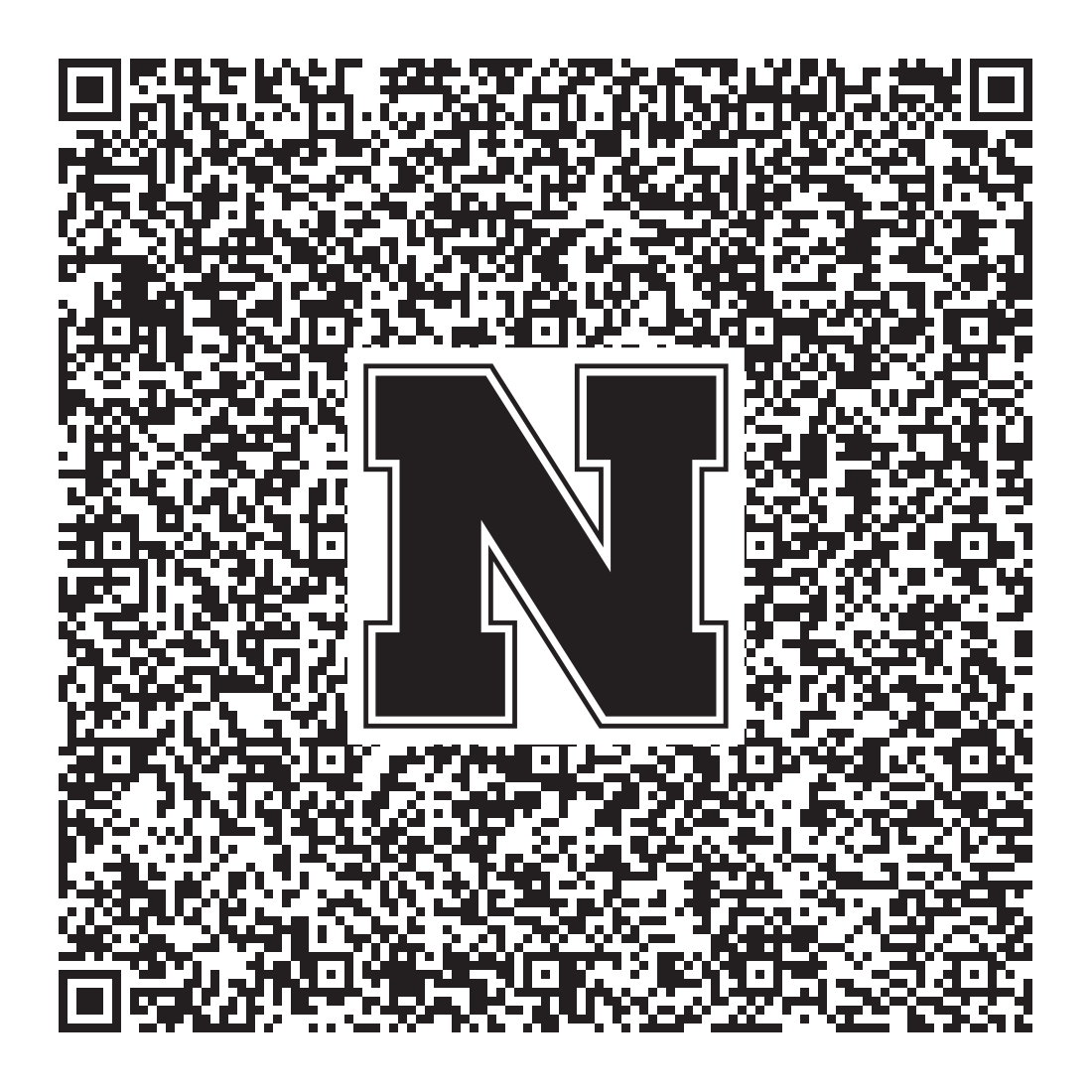 QR code linking to Lynn McAlpine vcard