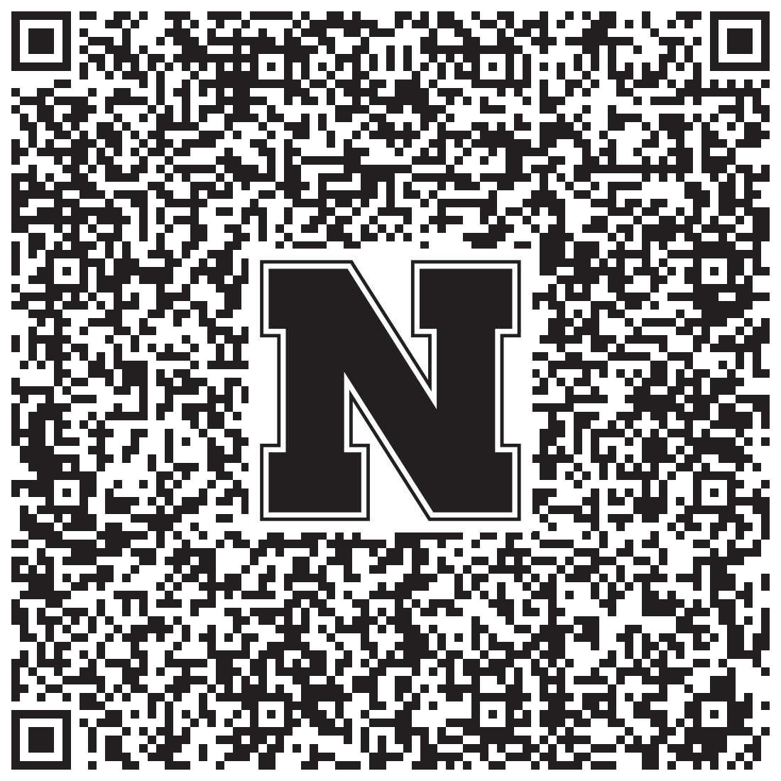 QR code linking to Lance Meinke vcard